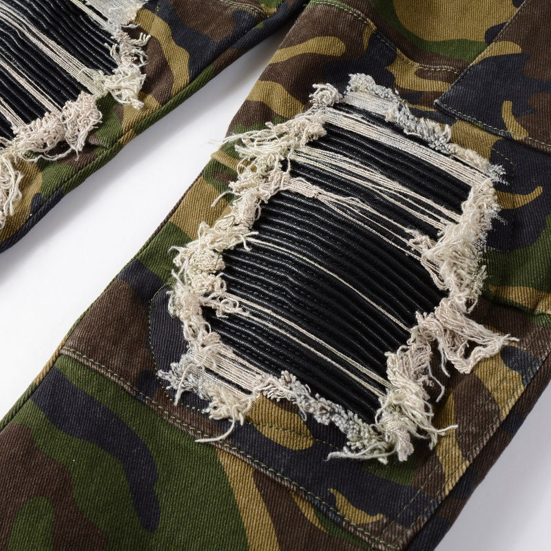 2025 New Men's Ripped Jeans