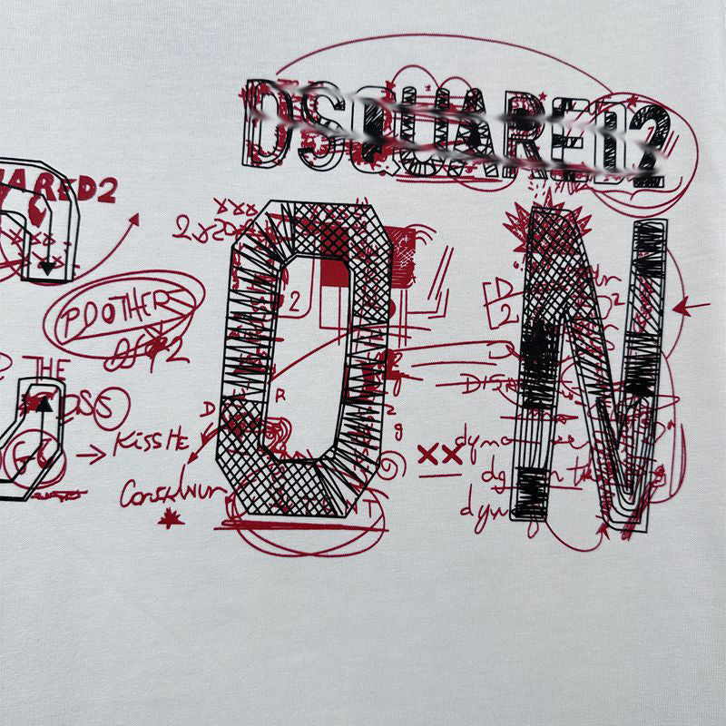 2026 DSQ2 New Men's Short Sleeve T-Shirt