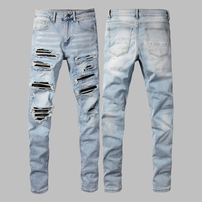 2025 New Men's Ripped Jeans