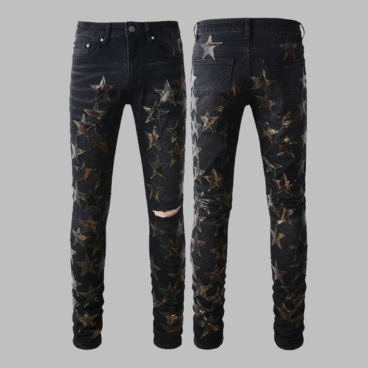 2025 New Men's Ripped Jeans