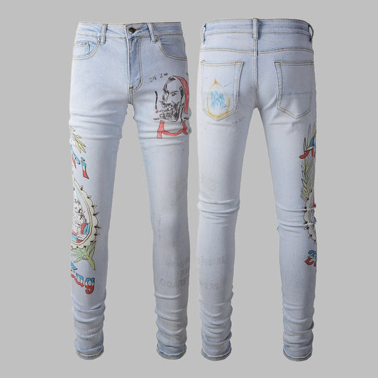 2025 New Men's Ripped Jeans