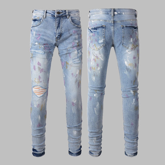 2025 New Men's Ripped Jeans