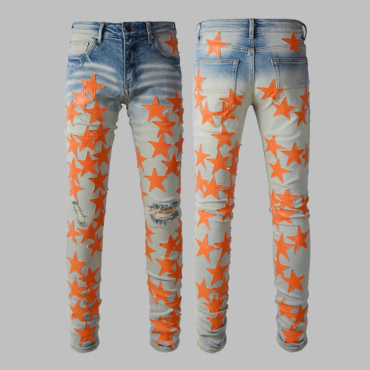 2025 New Men's Ripped Jeans