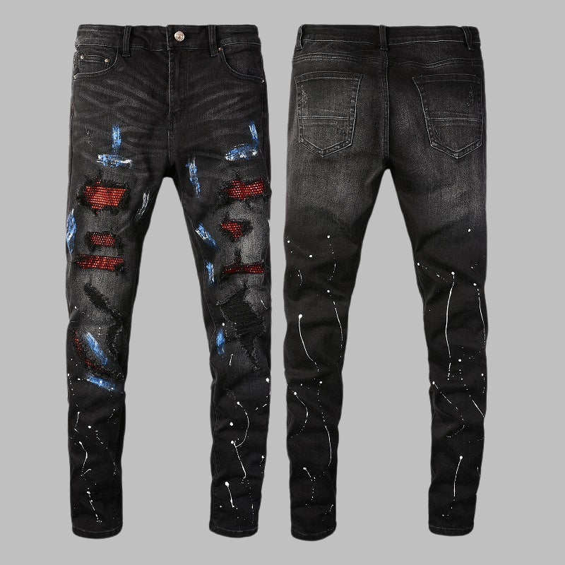 2025 New Men's Ripped Jeans