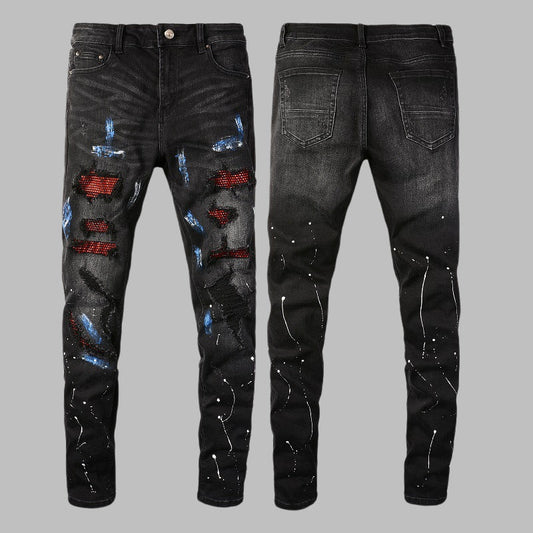 2025 New Men's Ripped Jeans
