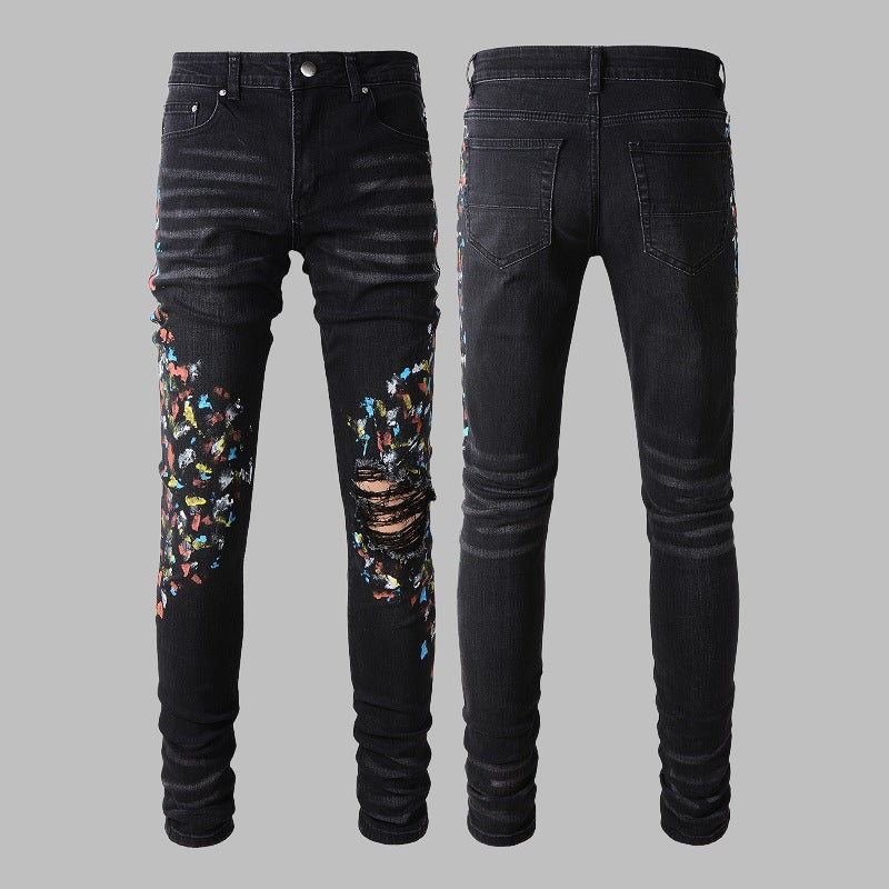 2025 New Men's Ripped Jeans