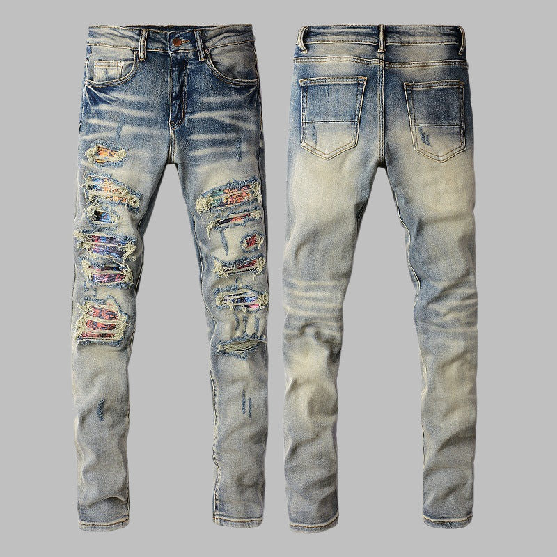 2025 New Men's Ripped Jeans