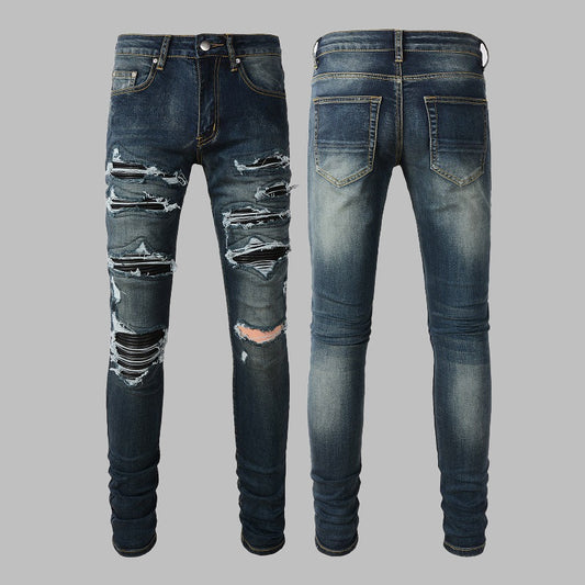 2025 New Men's Ripped Jeans