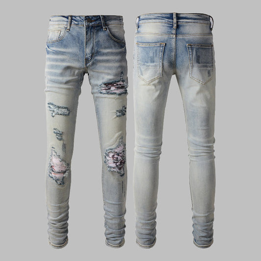 2025 New Men's Ripped Jeans