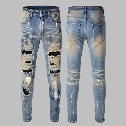 2025 New Men's Ripped Jeans