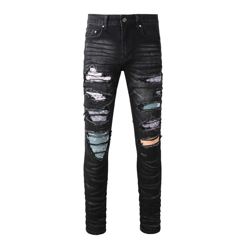 2025 New Men's Ripped Jeans