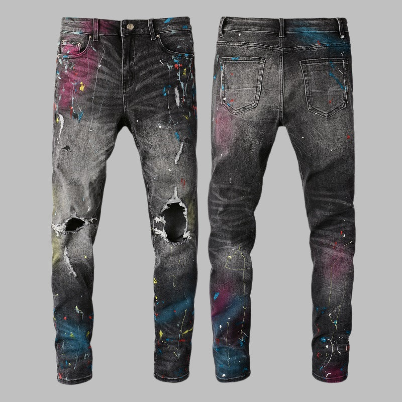 2025 New Men's Ripped Jeans