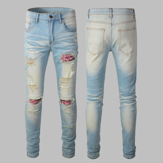 2025 New Men's Ripped Jeans