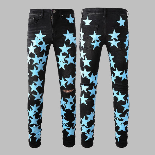 2025 New Men's Ripped Jeans