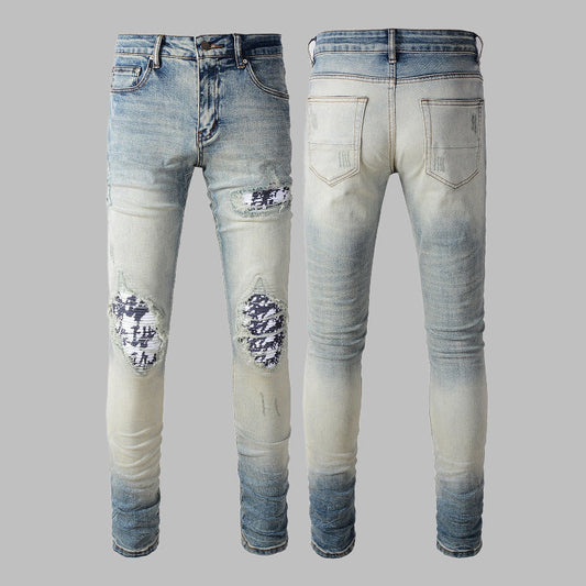 2025 New Men's Ripped Jeans