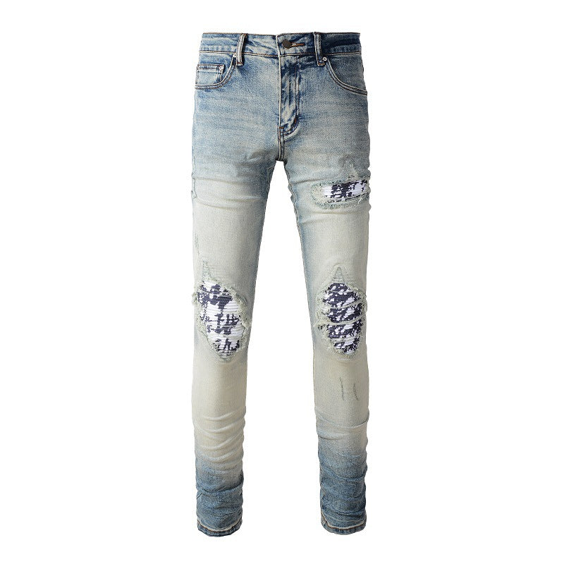 2025 New Men's Ripped Jeans