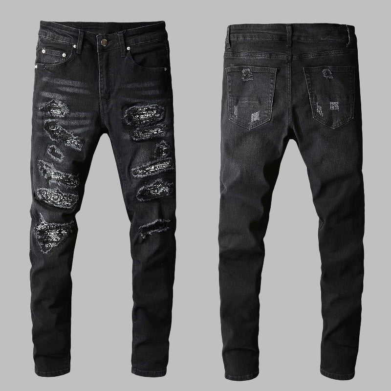 2025 New Men's Ripped Jeans