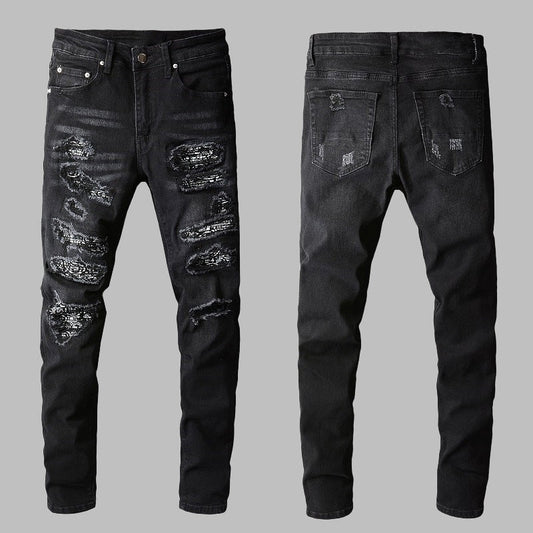 2025 New Men's Ripped Jeans