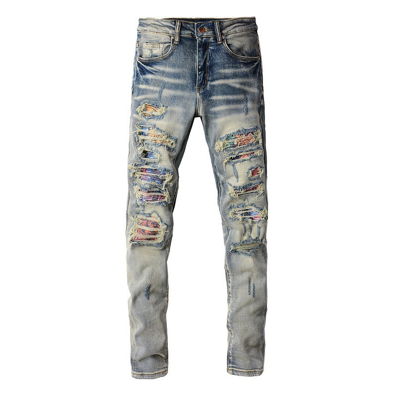 2025 New Men's Ripped Jeans