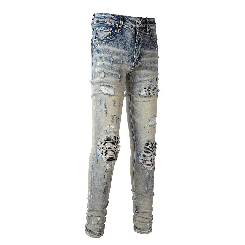 2025 New Men's Ripped Jeans