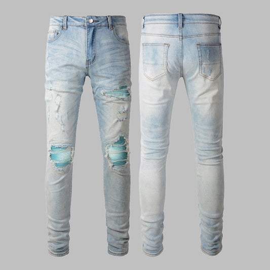 2025 New Men's Ripped Jeans