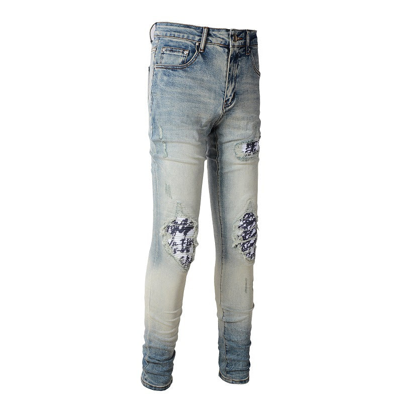 2025 New Men's Ripped Jeans