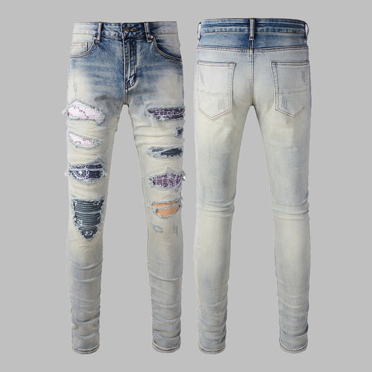 2025 New Men's Ripped Jeans