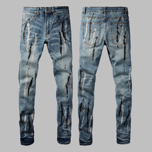 2025 New Men's Ripped Jeans