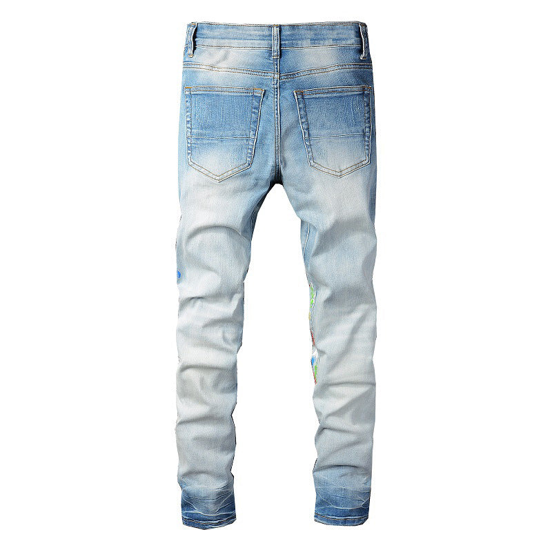 2025 New Men's Ripped Jeans