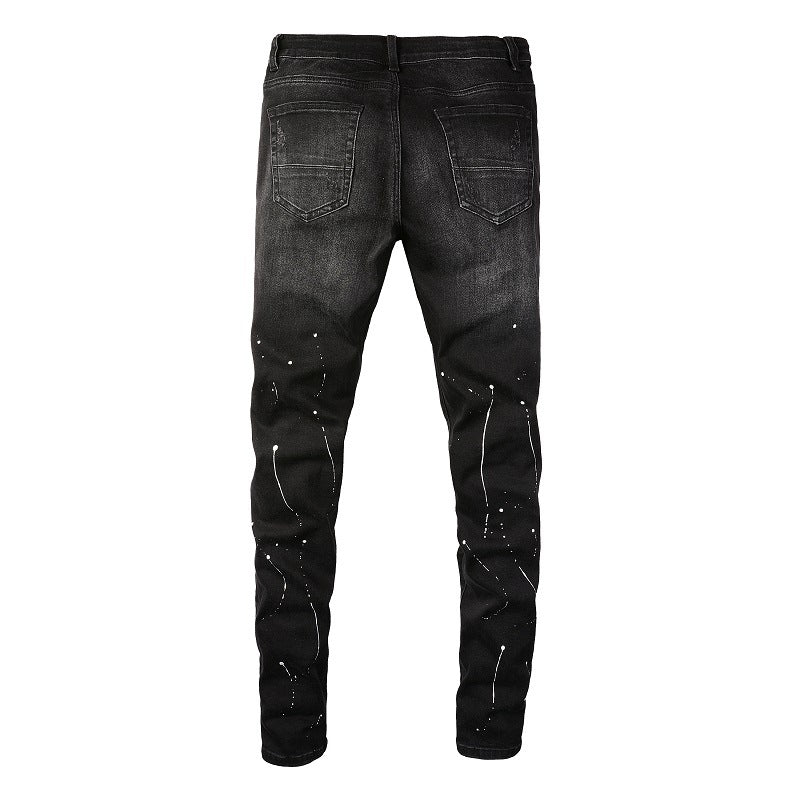2025 New Men's Ripped Jeans