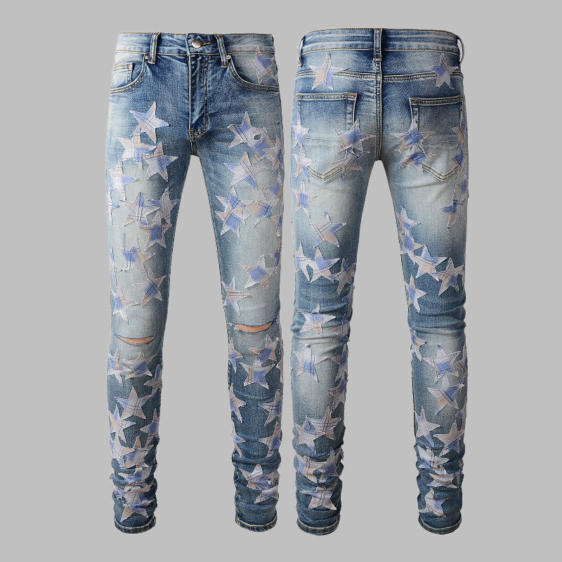 2025 New Men's Ripped Jeans