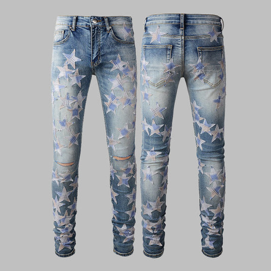 2025 New Men's Ripped Jeans