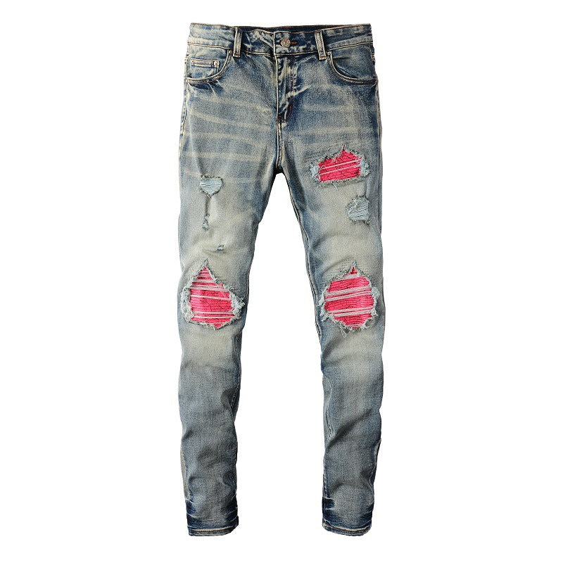 2025 New Men's Ripped Jeans
