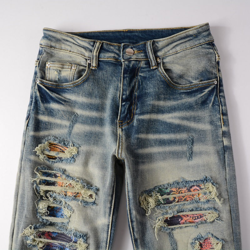 2025 New Men's Ripped Jeans