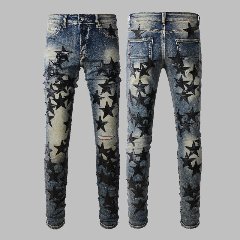 2025 New Men's Ripped Jeans