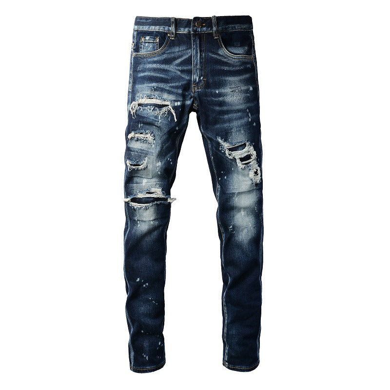 2025 New Men's Ripped Jeans