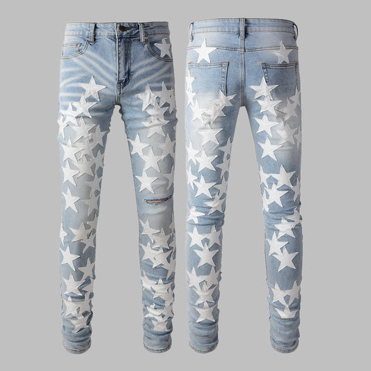 2025 New Men's Ripped Jeans