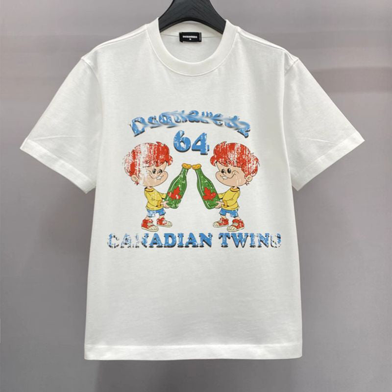 2026 DSQ2 New Men's Short Sleeve T-Shirt