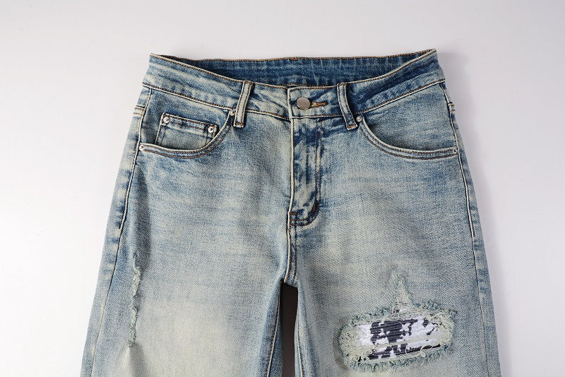 2025 New Men's Ripped Jeans