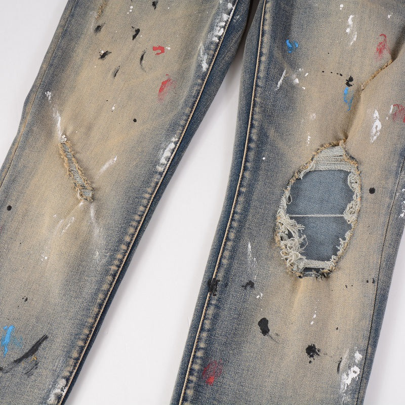 2025 New Men's Ripped Jeans