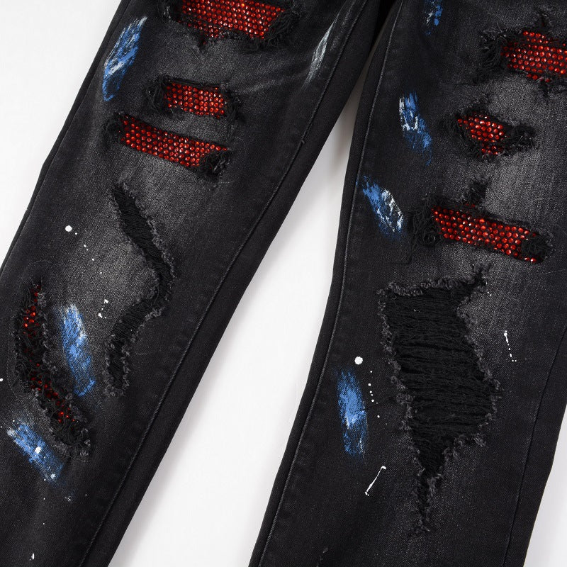 2025 New Men's Ripped Jeans