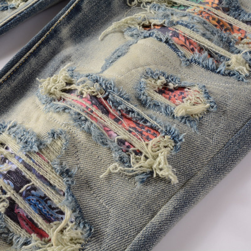 2025 New Men's Ripped Jeans