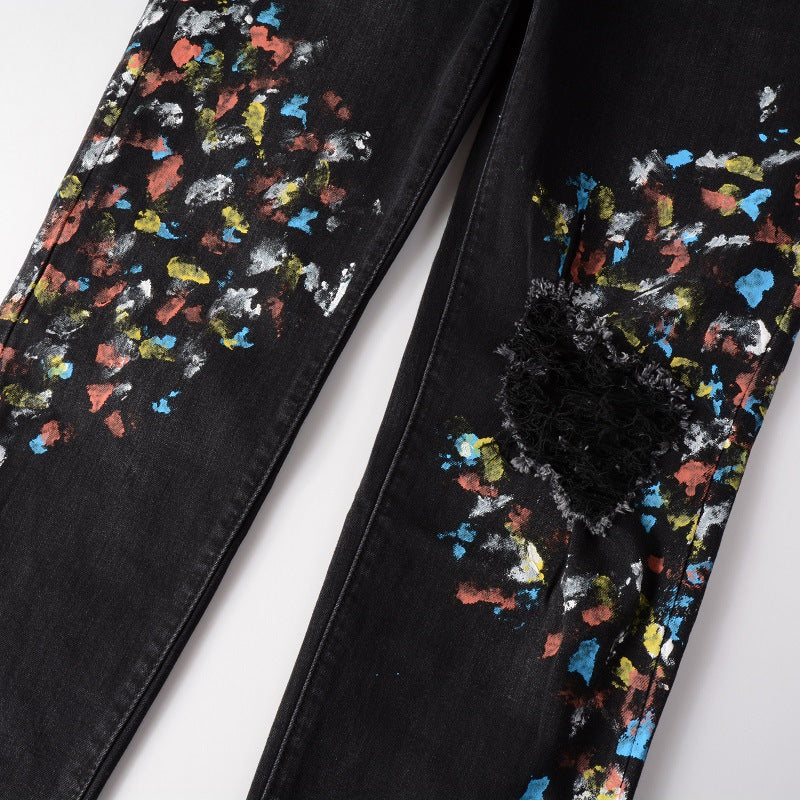 2025 New Men's Ripped Jeans