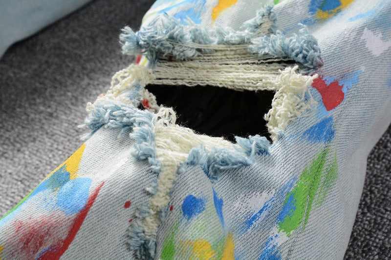 2025 New Men's Ripped Jeans