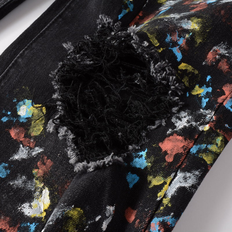 2025 New Men's Ripped Jeans