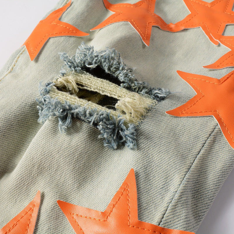 2025 New Men's Ripped Jeans