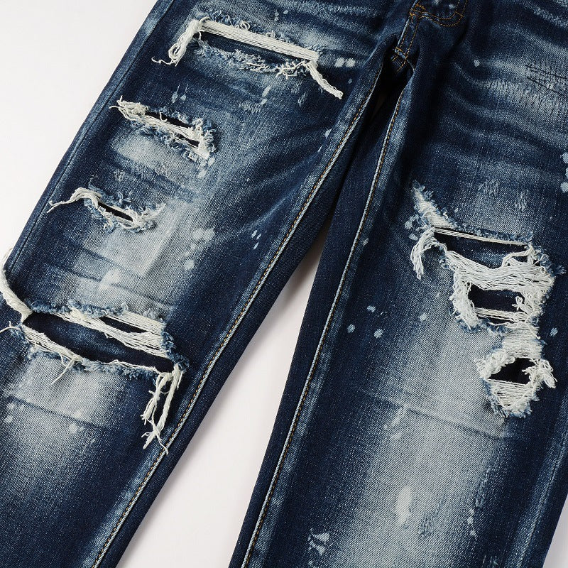 2025 New Men's Ripped Jeans