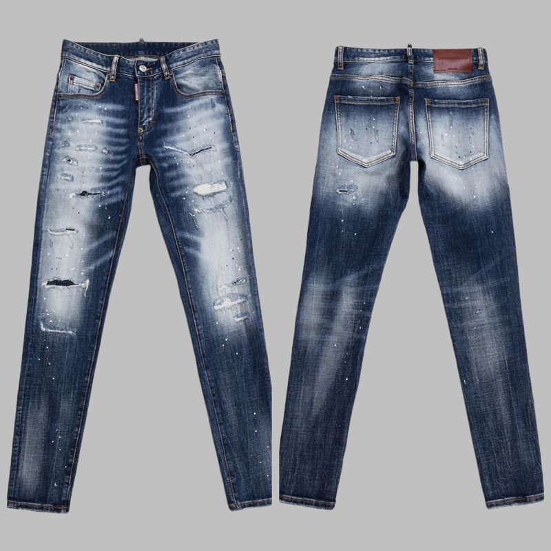 2026-DSQ2 Real Shots Men's Jeans