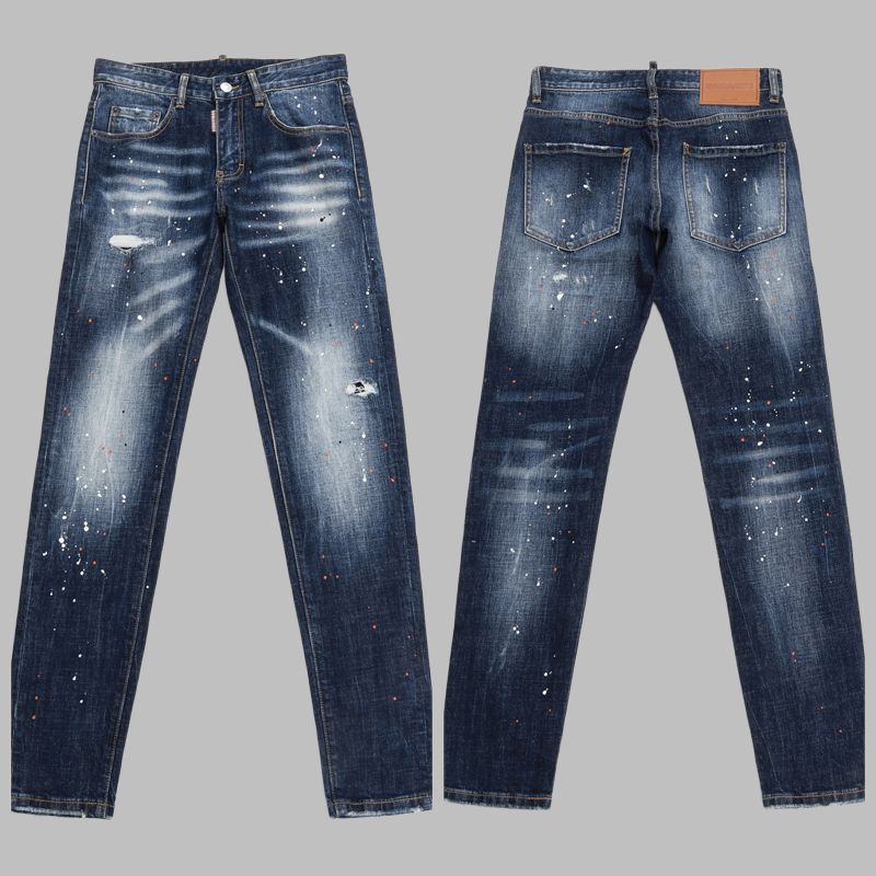 2026-DSQ2 Real Shots Men's Jeans