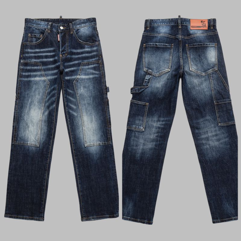 2026-DSQ2 Real Shots Men's Jeans